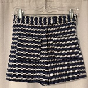 Topshop Striped Shorts